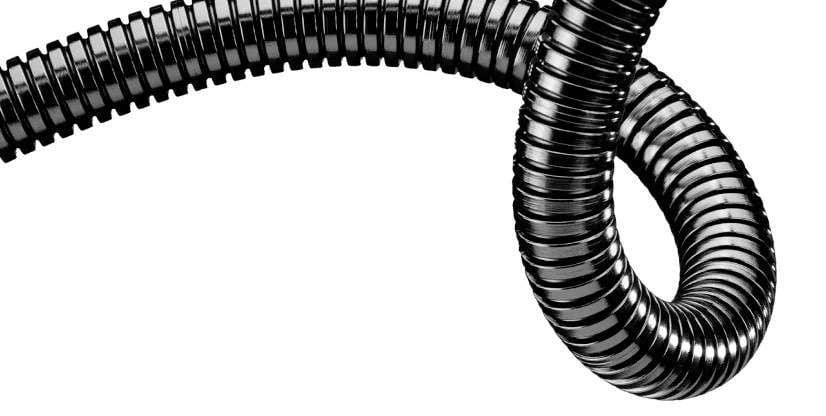 Fränkische Rohrwerke 4050002900 FPDRF-29B.50 Wellrohr Grau 50 m