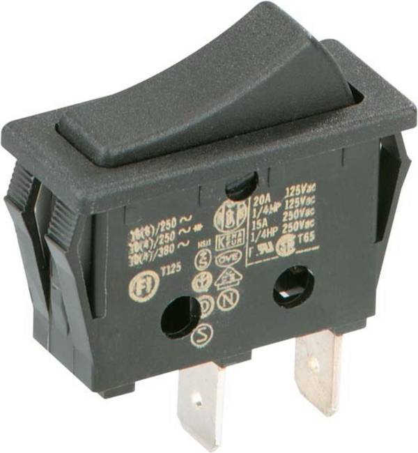 Bachmann 924091  Einbau-Schalter    Schwarz