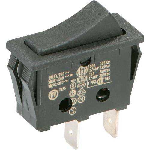 Bachmann 924091 Einbau-Schalter Schwarz