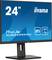 24 Zoll iiyama ProLite Monitor, Modell XUB2495WSU, IPS-Display, Auflösung 1920 x 1200.