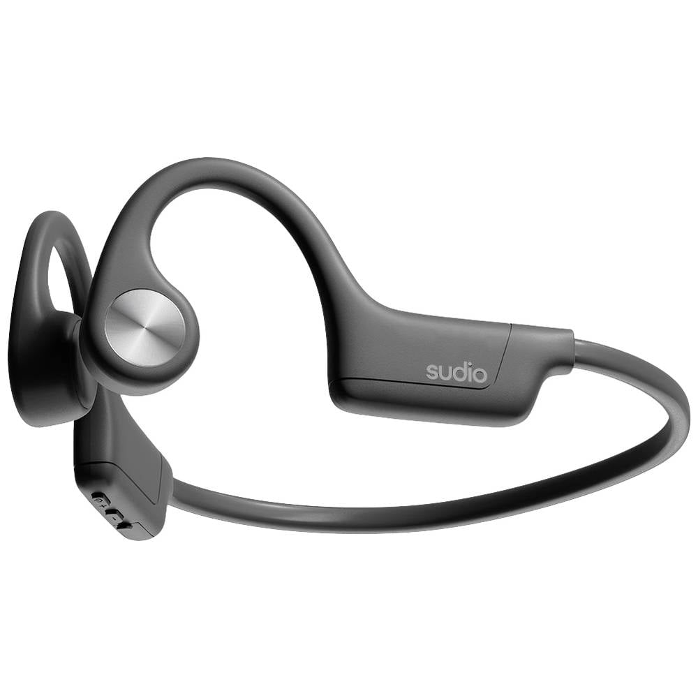 Sudio B2 Ear Free headset Sport Bluetooth Stereo Zwart Headset, Botgeleiding, Nekbeugel, Oorbeugel