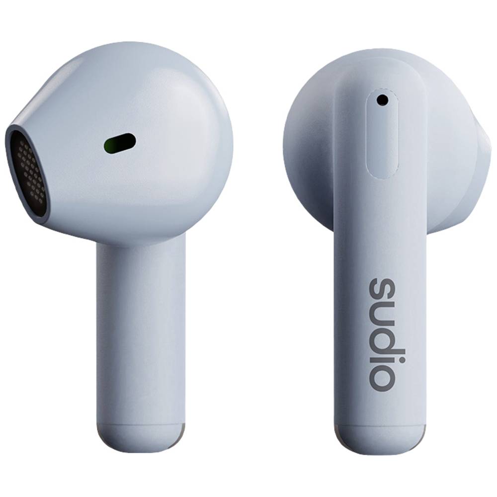Sudio A1 In Ear headset Bluetooth Stereo Blauw Headset, Oplaadbox, Touchbesturing