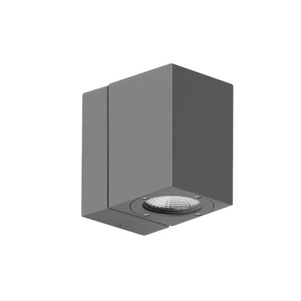 Brumberg 65231103 65231103 LED-Wandleuchte LED fest eingebaut  7 W LED Grau
