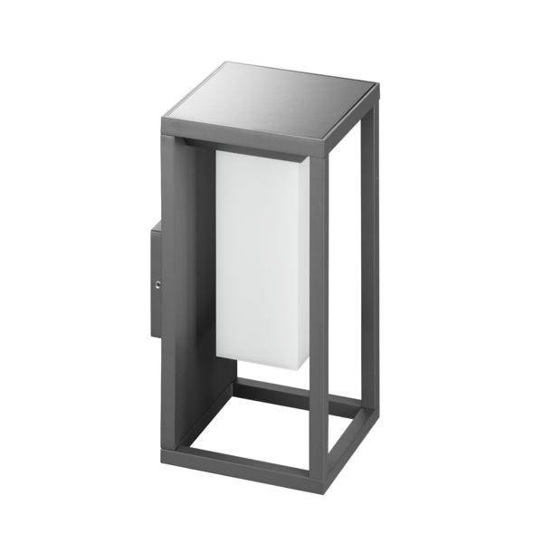 Brumberg 65322103 65322103 Solar-Außenwandleuchte  LED  2 W Grau