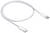Ein geflochtenes USB-C-Kabel mit beidseitigen Steckern, ideal zum Laden und Übertragen von Daten zwischen Geräten.