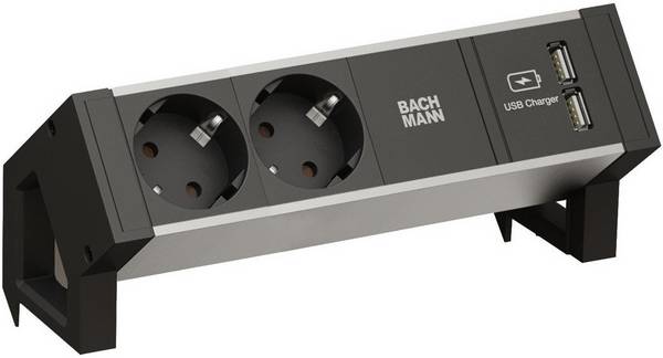 Bachmann 9378001 Steckdosenleiste Eurostecker 1 St.