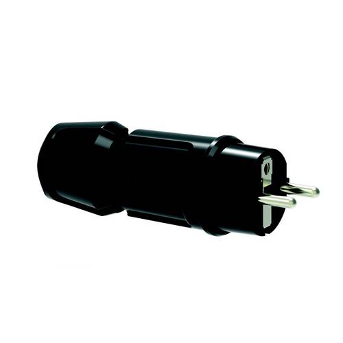 Bals Elektrotechnik 7372 Schutzkontaktstecker Plastik 250 V Schwarz IP44