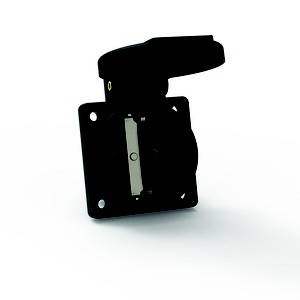 Bals Elektrotech. Schutzkont.-Anbausteckdose 16A IP44 schwarz 71101-1