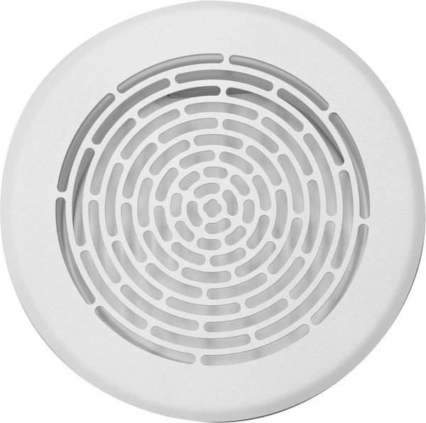 Vaillant Zu-/Abluftgitter rund 125mm Langloch, Weiß