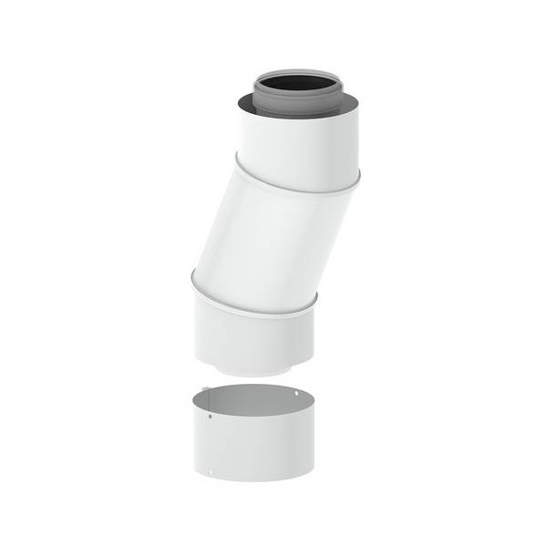 Vaillant Variobogen 80/125mm konzentrisch, Polypropylen, 0010028132