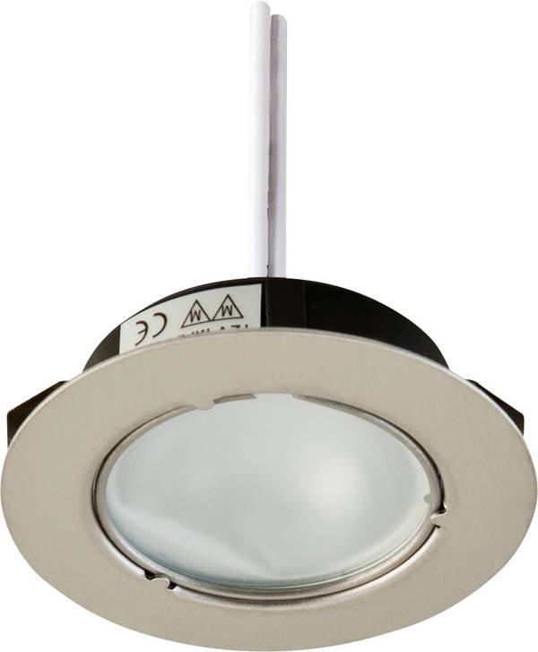 EVN 80010 080010 Einbauleuchte   Halogen G4 20 W Edelstahl