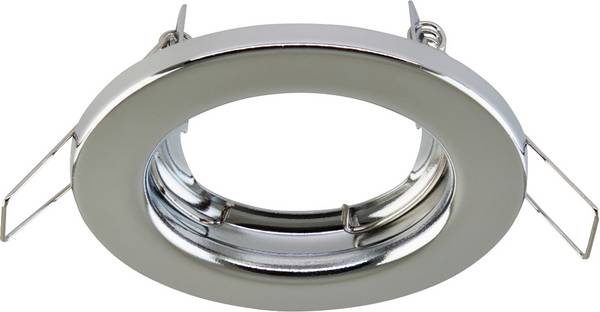 EVN 523011 523011 Einbauring   Hochvolt-Halogenlampe GU10 50 W Chrom