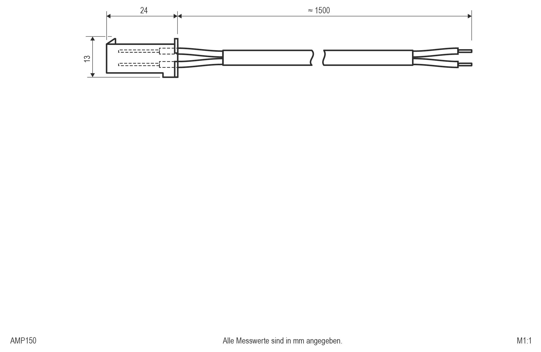 EVN AMP150 Anschlusskabel 1 St.-2