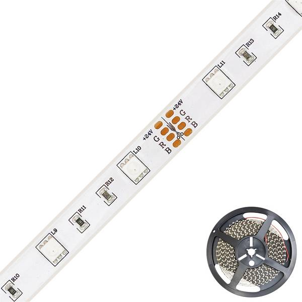EVN LSTR 67 24 15 50 99 LSTR6724155099 LED-Streifen  mit Lötanschluss 24 V 5000 mm RGB  1 St.