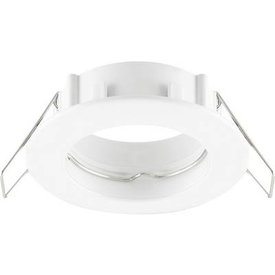 Zeichnung einer runden Deckeneinbauleuchte mit Abmessungen: Durchmesser 92 mm, Ausschnitt 83 mm, Tiefe 30 mm. Seitenansicht zeigt Montage.