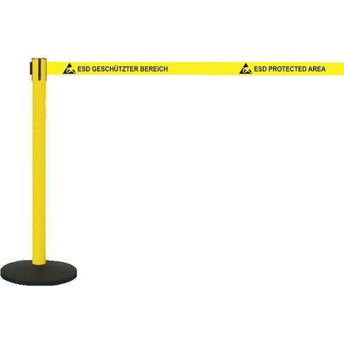 BJZ A-20569 Gurtabsperrpfosten Steht selbstständig am Boden Gurt-/Ketten-Länge (Details) 4 m (Ø x H) 100 mm x 100 cm