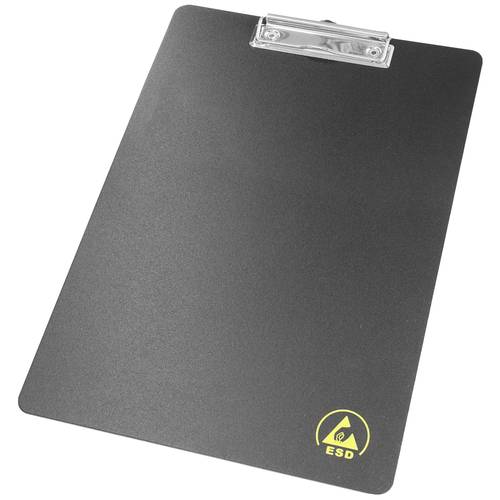 BJZ ESD Klemmbrett A-35724 Schwarz (B x H) 225 mm x 320 mm