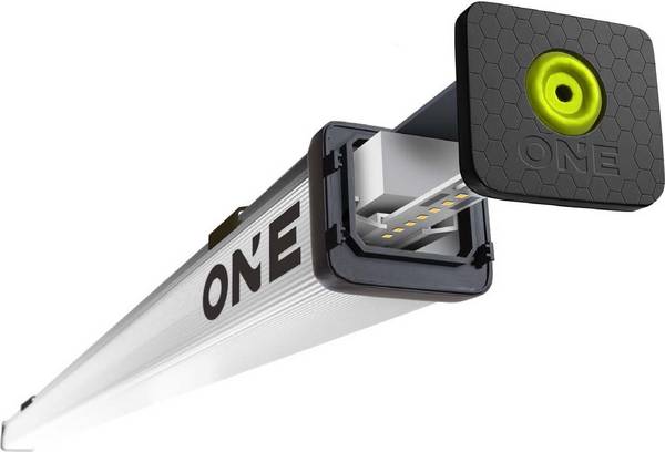 Pracht 9109003 9109003-KATLA ONE LED-Feuchtraumleuchte LED Lichtquelle durch Elektrofachkraft austauschbar  17 W, 23 W, 32 W Farblos