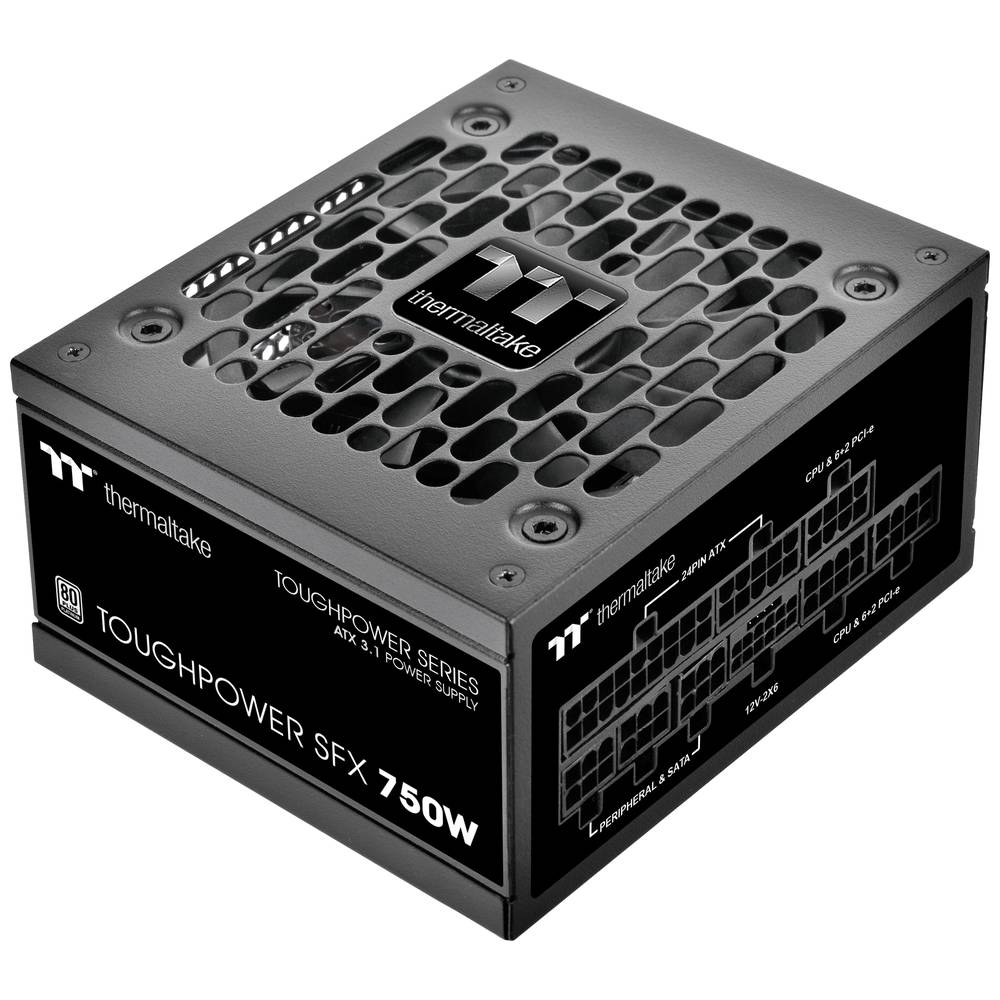 Thermaltake Toughpower SFX PC-netvoeding 750 W SFX 80 Plus Platinum