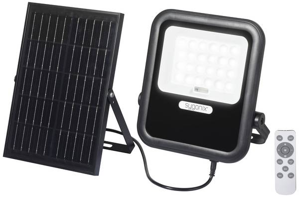 Sygonix  SY-6313012 Solar-Wandstrahler  10 W Leuchtfarben: Warmweiß