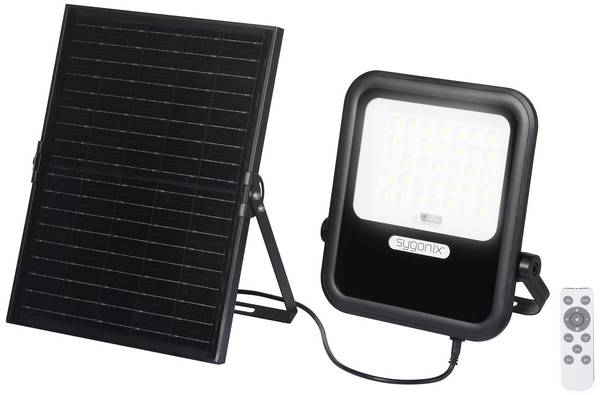 Sygonix SY-6313014 Solar-Wandstrahler 20 W Leuchtfarben: Warmweiß