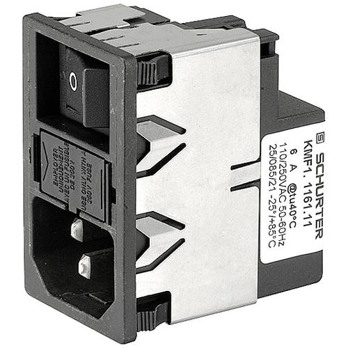 Schurter KMF1.1141.11 KMF1.1141.11 Entstörfilter 250 V 4.00 A 1.60 mH (L x B x H) 50.00 x 30.00 x 47.50 mm 1 St.