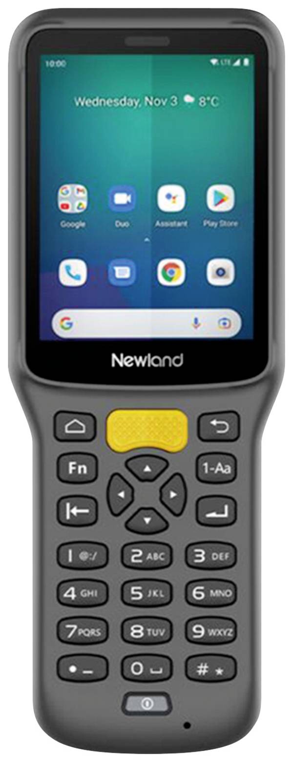 Newland MT37 Baiji-Serie 2D Barcode-Scanner WiFi, Bluetooth®, Kabelgebunden 1D, 2D Imager Schwarz Mobilcomputer-Scanner USB-C®, Wi-Fi 5 (802.11ac), Bluetooth®, NFC