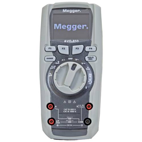 Megger AVO850 Hand-Multimeter digital CAT III 1000 V, CAT IV 600 V Anzeige (Counts): 50000