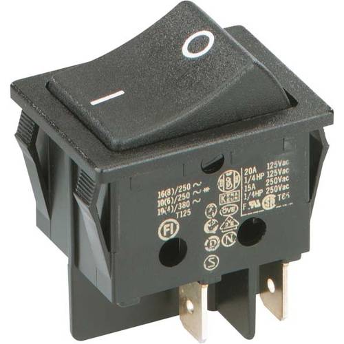 Bachmann 924095 Einbau-Schalter Schwarz