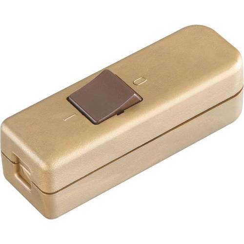 Bachmann 924050 Schnurschalter Gold 1 St.