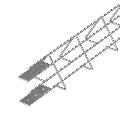 OBO Bettermann 6003830 Gitterrinne (L x B x H) 2.80 m x 100.00 mm x 80.00 mm 2.8 m