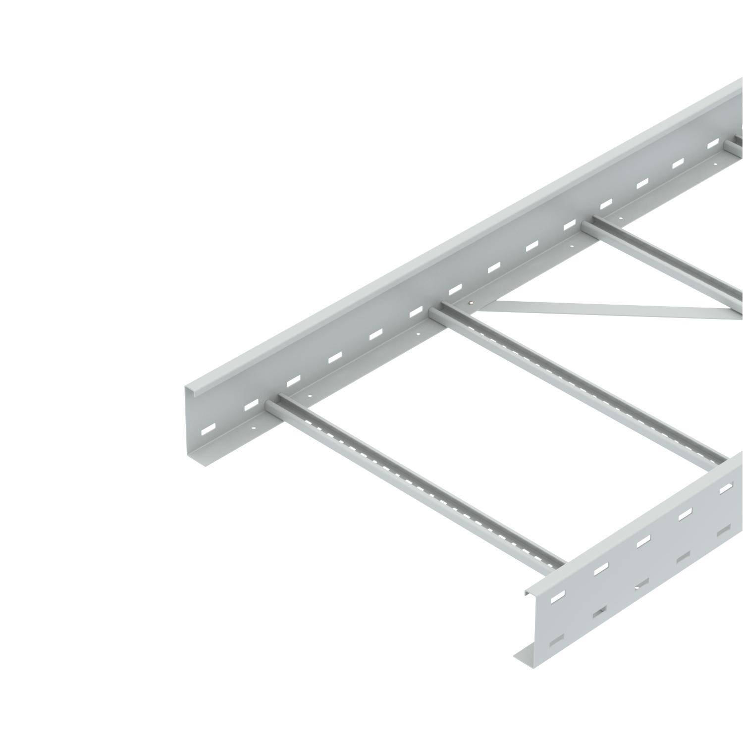 OBO Bettermann 6479818 Kabelleiter (L x B x H) 3 m x 600.00 mm x 110.00 mm 6 m Grau