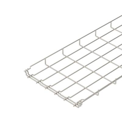 Metallgitterablage in rechteckiger Form, geeignet für die Organisation oder Aufbewahrung von Gegenständen, auf neutralem Hintergrund.