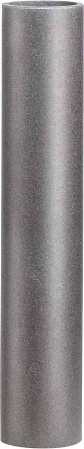 Länglicher, grauer Metallzylinder, vermutlicher Materialtyp nicht erkennbar.