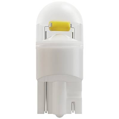 Weiße LED-Lampe mit gelbem Chip, zylindrische Form, geeignet für elektronische Geräte oder Fahrzeuge.