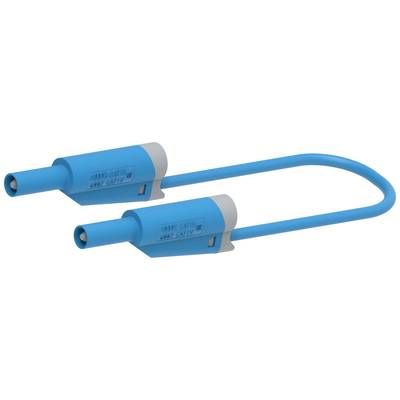 Electro PJP 2710-IEC-CD1-50BL Messleitung [Lamellenstecker 4 mm - Lamellenstecker 4 mm] 50 cm Blau 1 St.