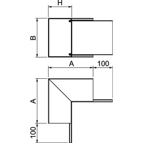 OBO Bettermann 7218058 Inneneck 1 St.