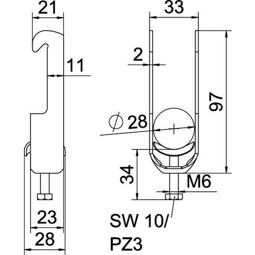OBO Bettermann 1188020 Bügelschelle 1 St.