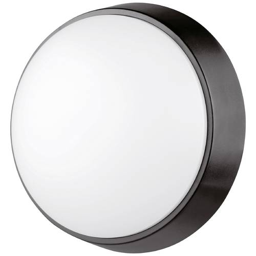 avide Titania-R ABBHL-R-14W-NW-BL-HL LED-Außenwandleuchte LED fest eingebaut EEK: F (A - G) 14 W LED Schwarz