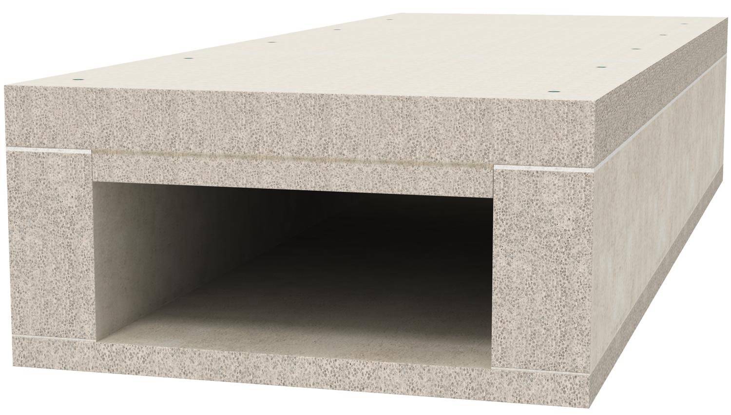 OBO Bettermann 7215234 Brandschutzkanal 1 m Grau