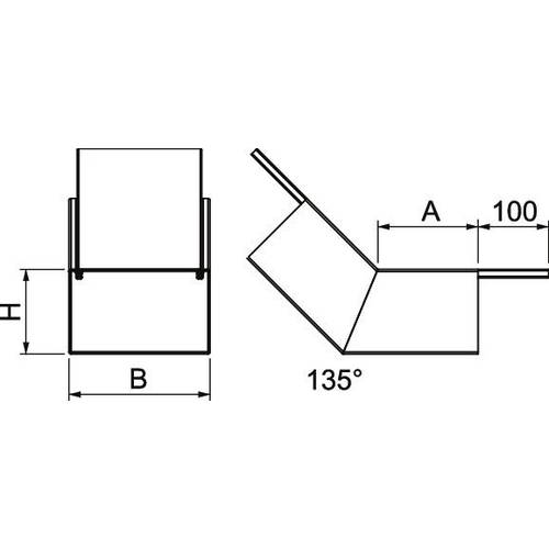 OBO Bettermann 7218118 Bogen 1 St.