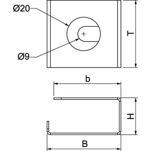 OBO Bettermann 7218146 Deckenbefestigung 10 St.