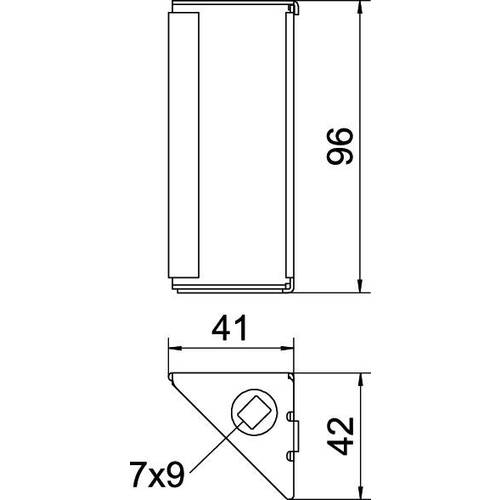 OBO Bettermann 6049244 Deckelstütze 1 St.