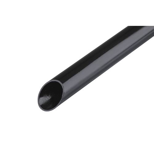 Fränkische Rohrwerke 20310016 Stahlrohr 3 m Schwarz 3 m
