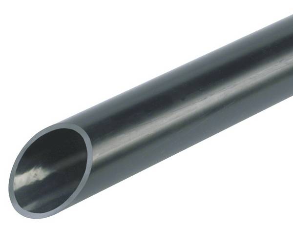 Fränkische Rohrwerke 22610032 Rohr EN32 3 m Schwarz 3 m