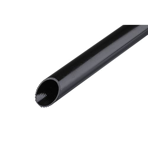 Fränkische Rohrwerke 20210032 Stahlrohr 3 m Schwarz 3 m