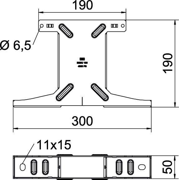 OBO Bettermann 6044394 Bodensäule 1 St.