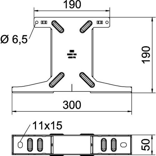 OBO Bettermann 6044394 Bodensäule 1 St.