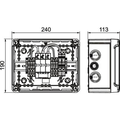 OBO Bettermann 5088657 PV-Freischaltstelle 1 St.