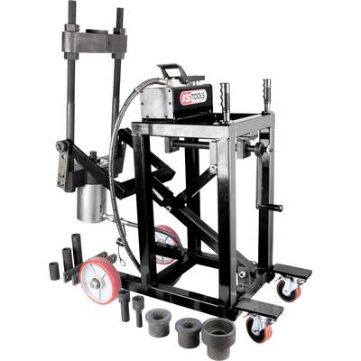 KS Tools 460.3620 Achsschenkelbolzen-Presse, 75t, mit Hülsen-Satz, 29-tlg